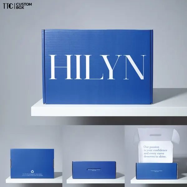 กล่อง Custom สั่งทำกล่องพิมพ์โลโก้ แบรนด์ HILYN