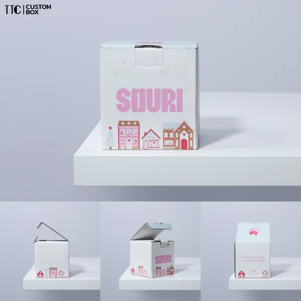 กล่องลูกฟูกพิมพ์โลโก้ แบรนด์ SOURI