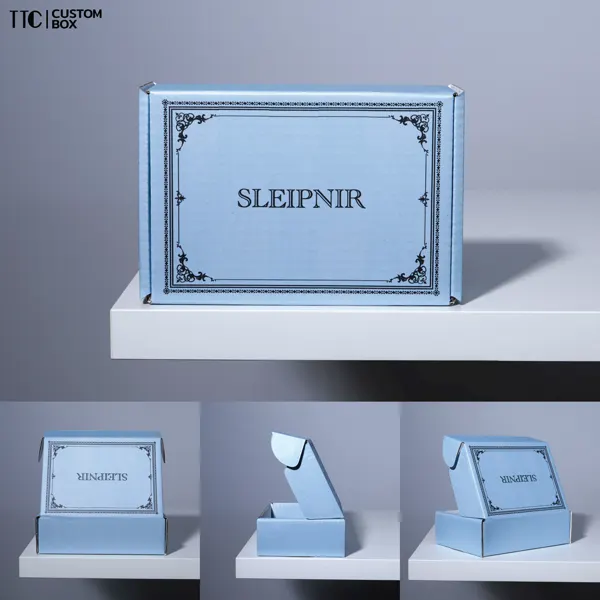 กล่องลูกฟูกพิมพ์โลโก้ แบรนด์ Sleipnir